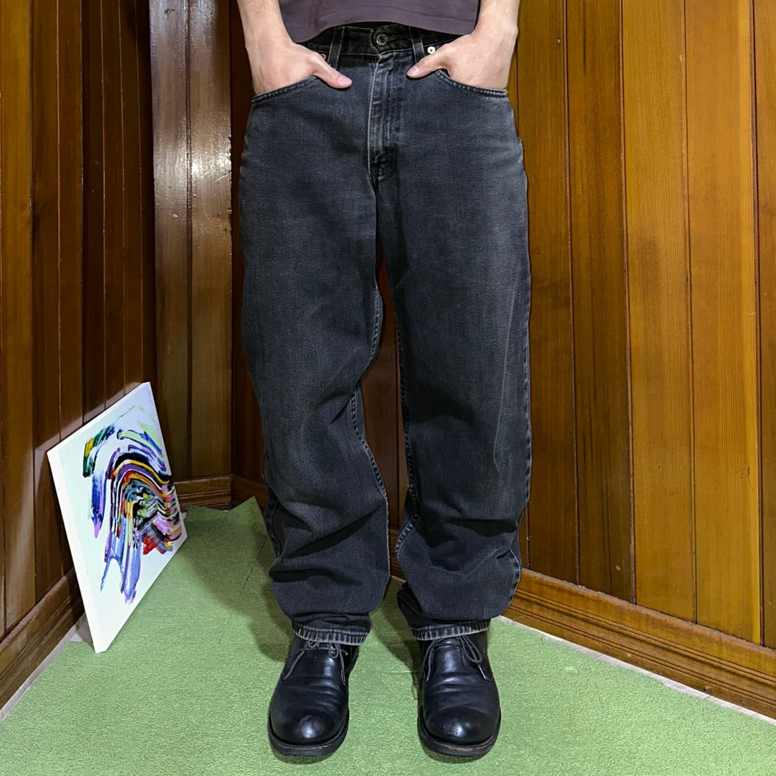 00‘s Levi’s 550 made in usa denim 상품이미지1