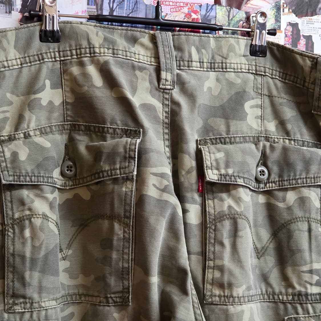 리바이스 밀리터리 카모 카고 팬츠 상품이미지3