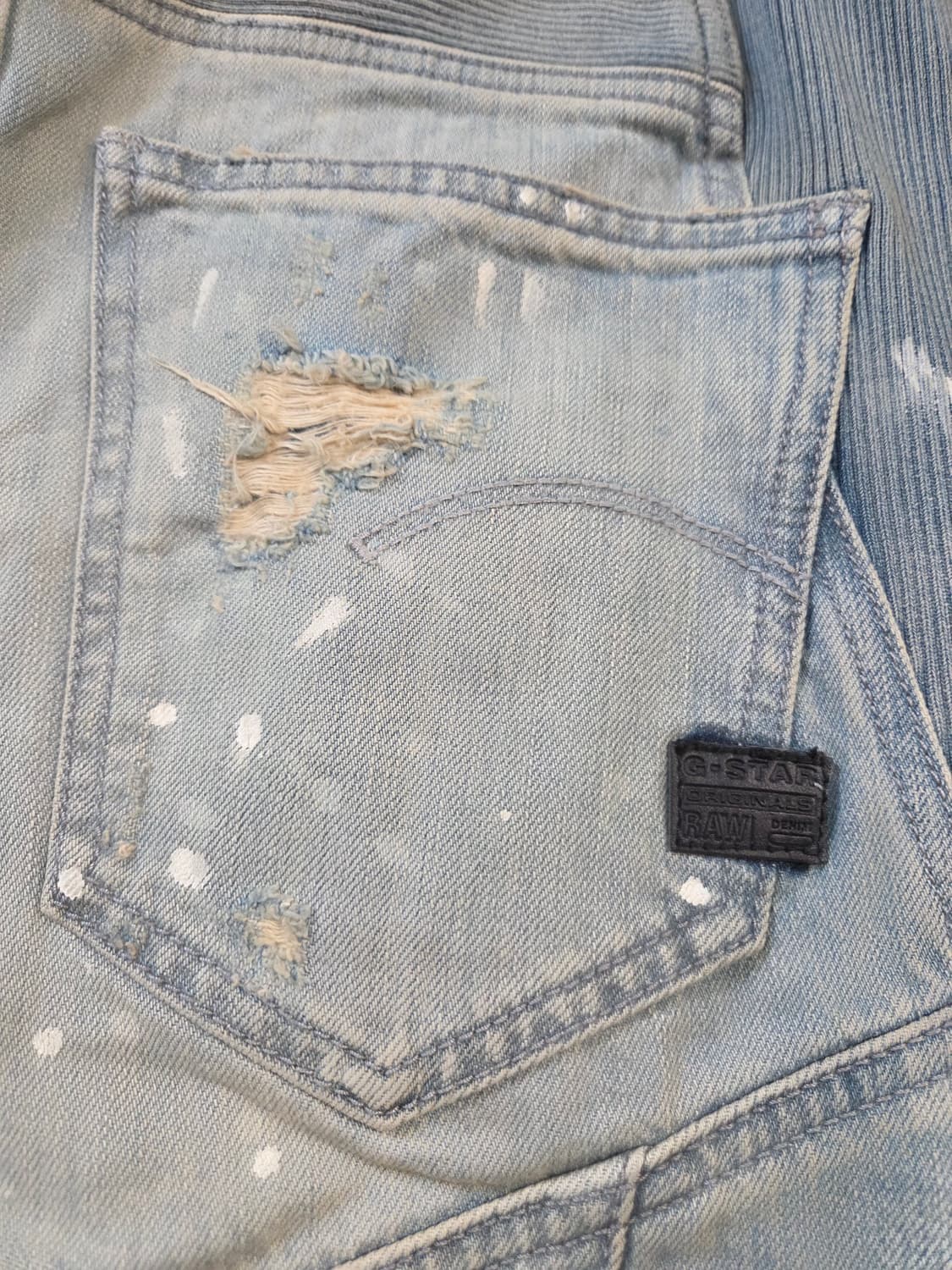 G-Star Motac-X 데님 워싱진(W28/L30)남여공용 상품이미지7