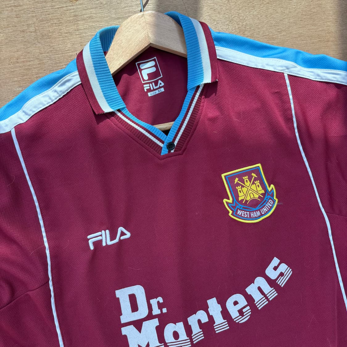 West Ham Dr. Martens Burgundy Jersey  상품이미지2
