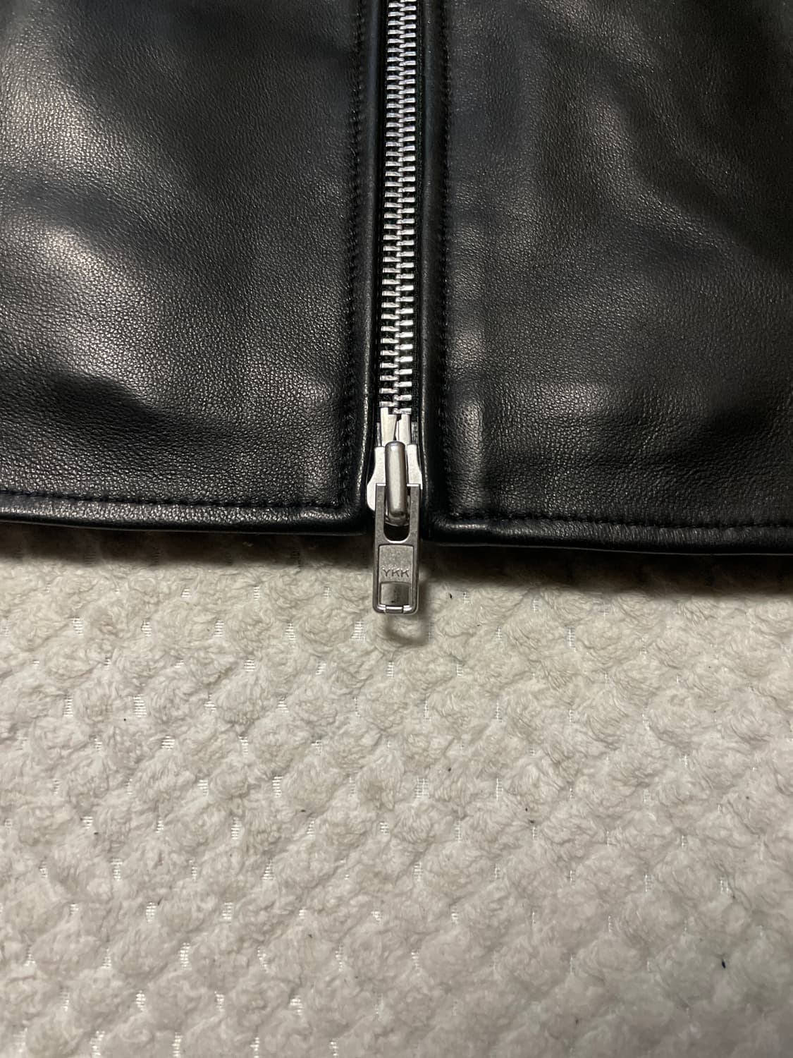 DOFFJASON 도프제이슨 2WAY 램스킨 양가죽 싱글 레더 자켓 상품이미지7