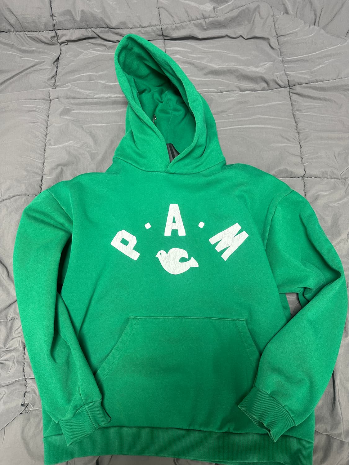 컬렉트피시스 P.A.M 그린색 후드 라지 상품이미지3