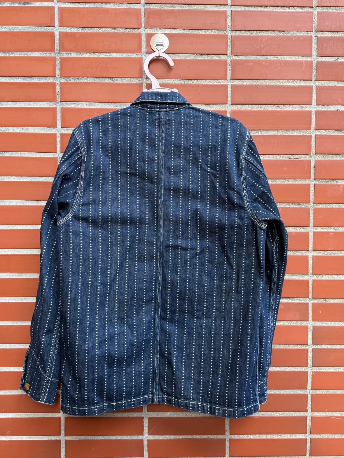 칼하트 데님 스트라이프 자켓 상품이미지2