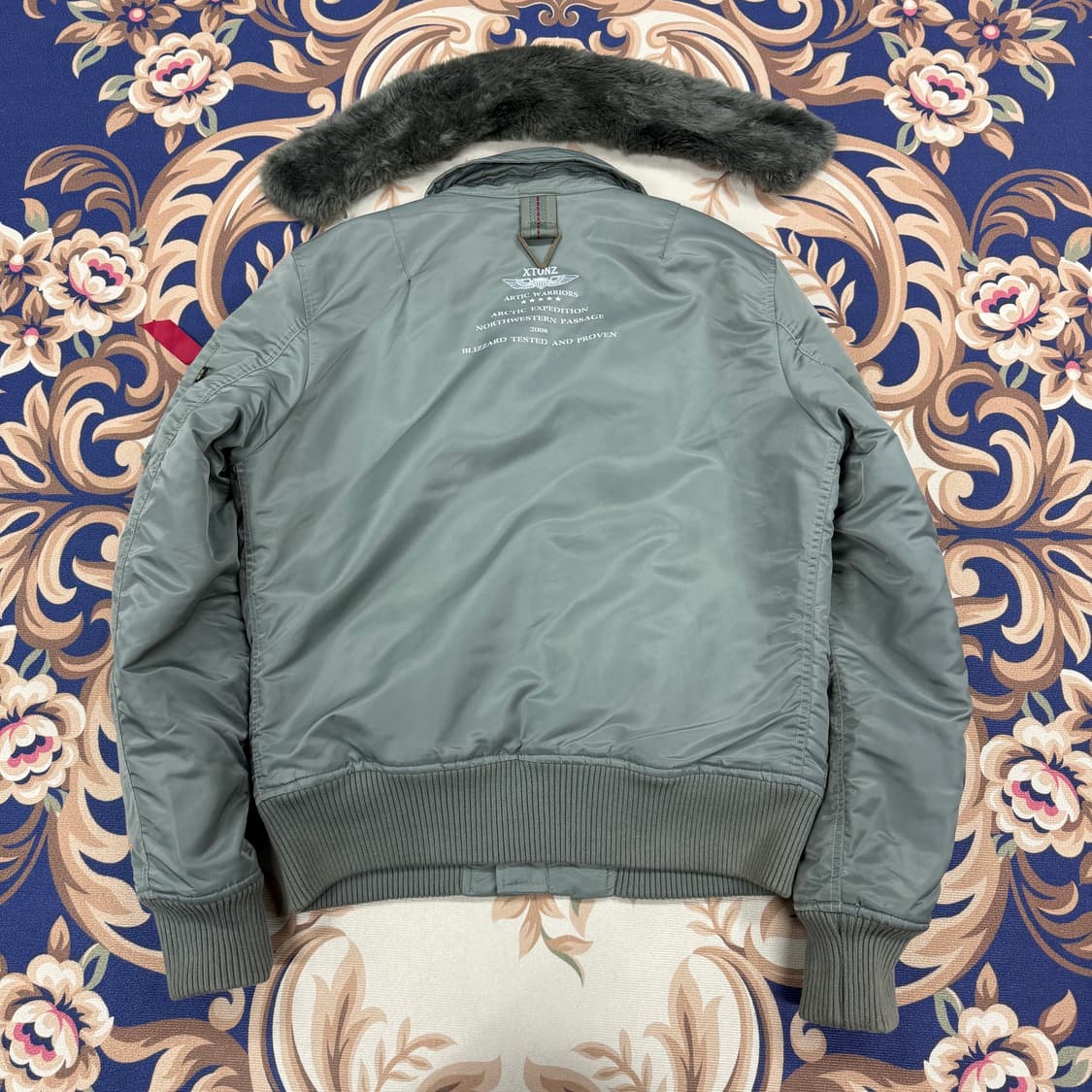 (L)엑스톤즈 XTONZ U.S파일럿 항공점퍼(올리브) 상품이미지6