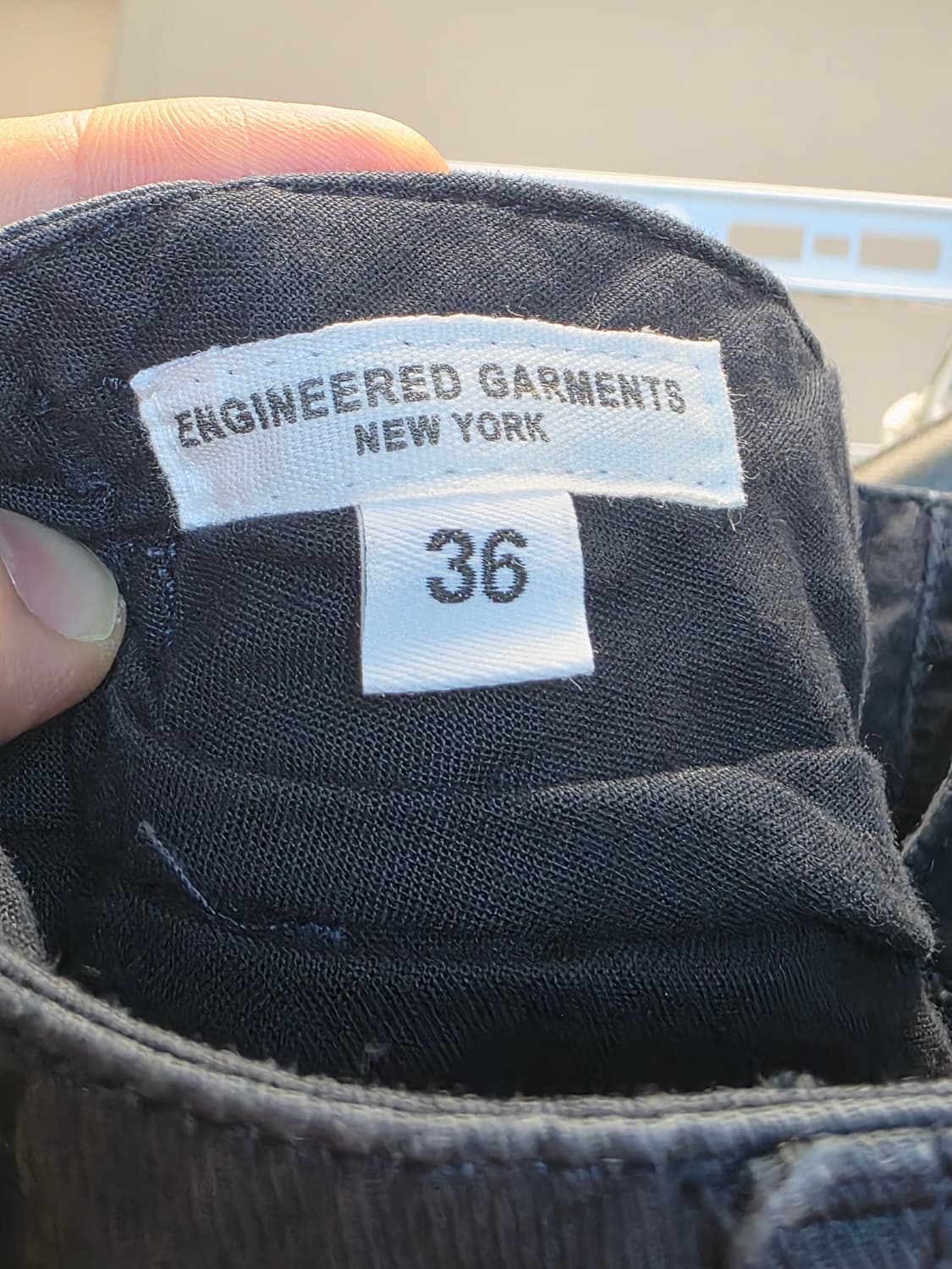 엔지니어드가먼츠 네이비 팬츠 36 상품이미지4