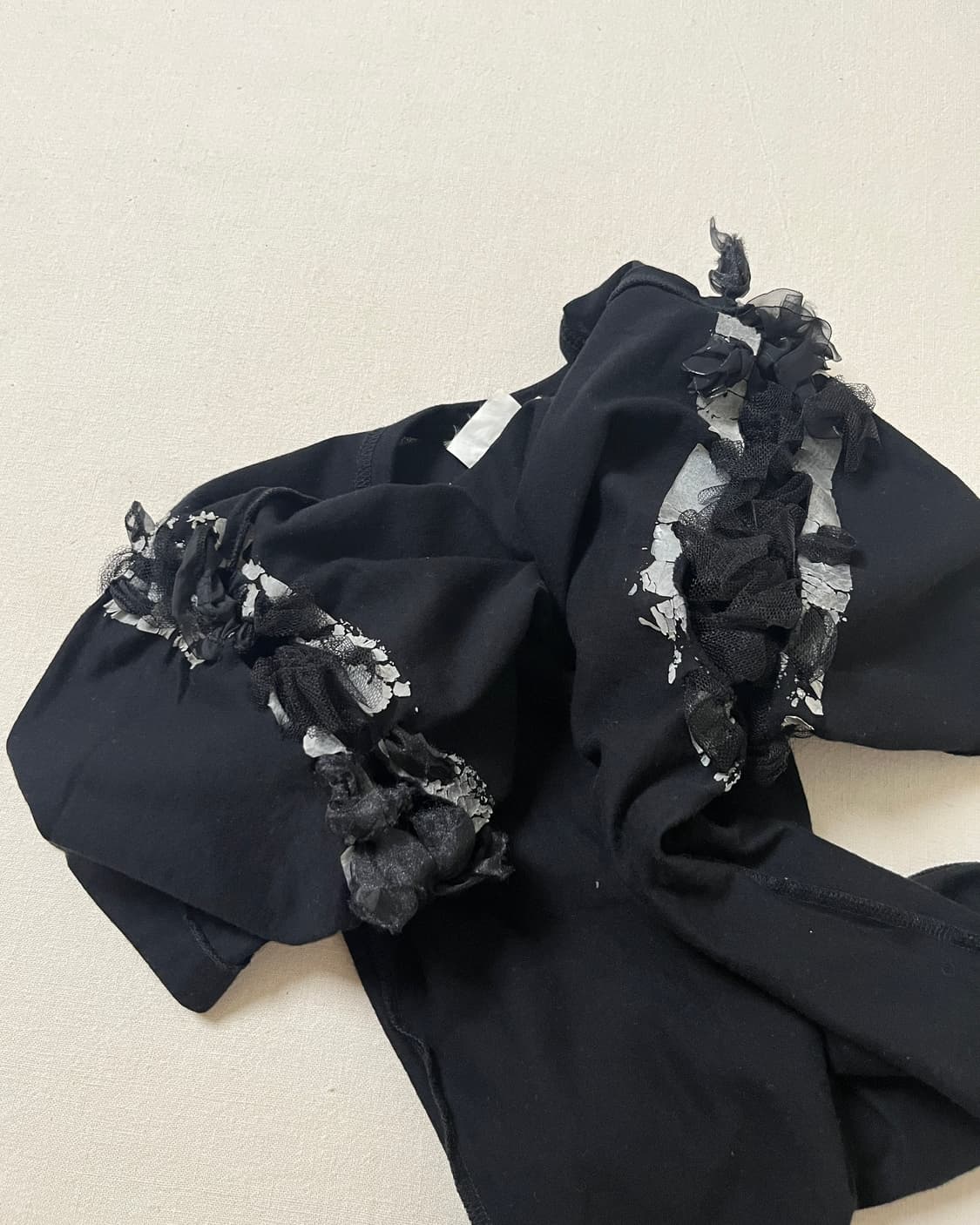꼼데가르송 숄더 레이스 티셔츠 comme des garcons 상품이미지7