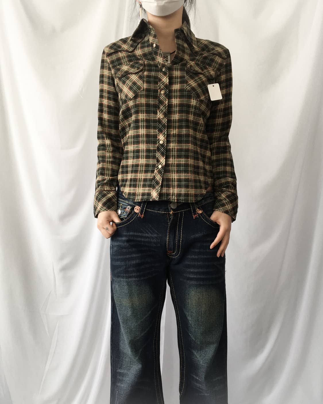 Check pattern shirt 상품이미지6