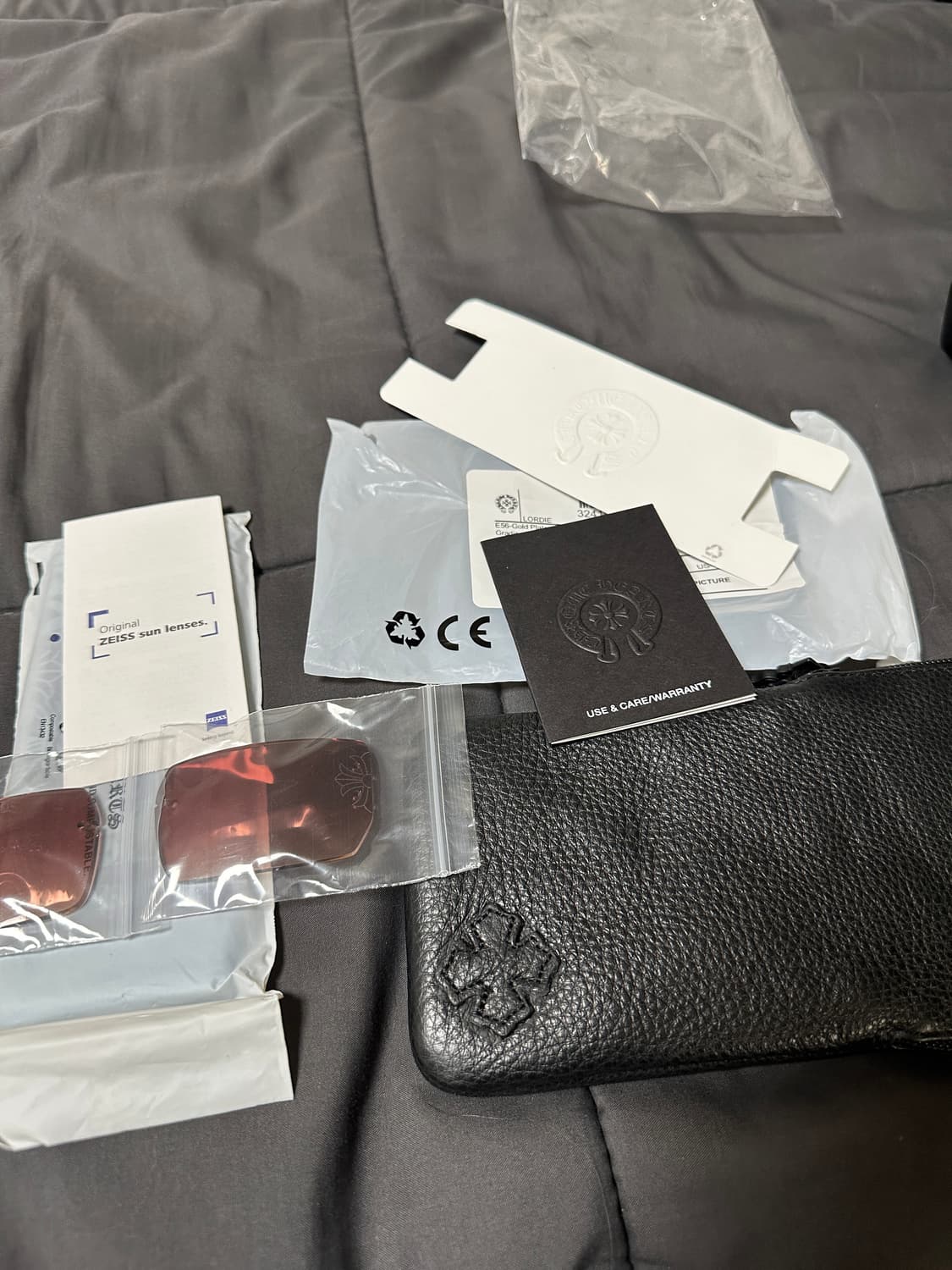 크롬하츠 안경 무테 로디 골드 렌즈 2종 상품이미지2