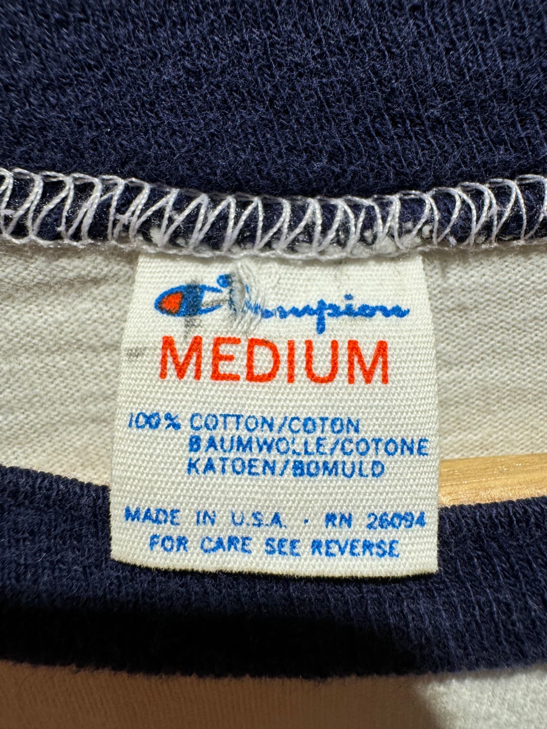 [MADE IN USA] Champion 'USAFA' 링거티셔츠 상품이미지4