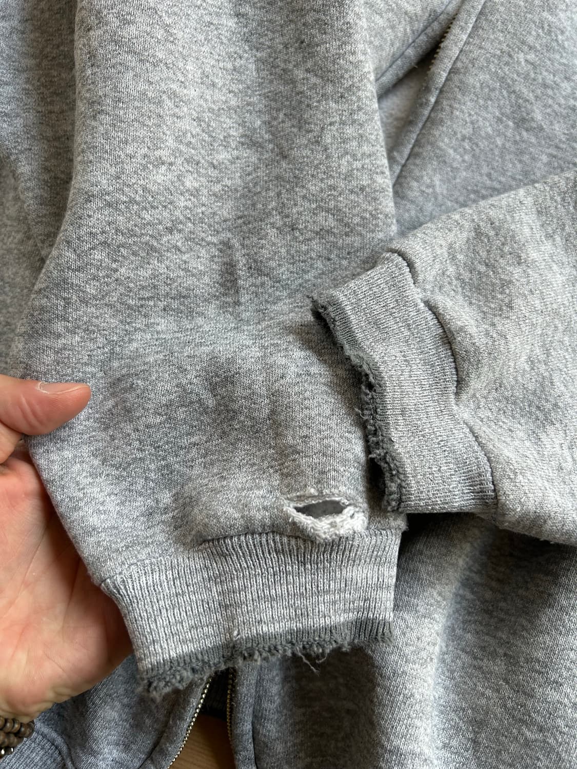 90’s 할리데이비슨 스웻집업자켓 상품이미지5