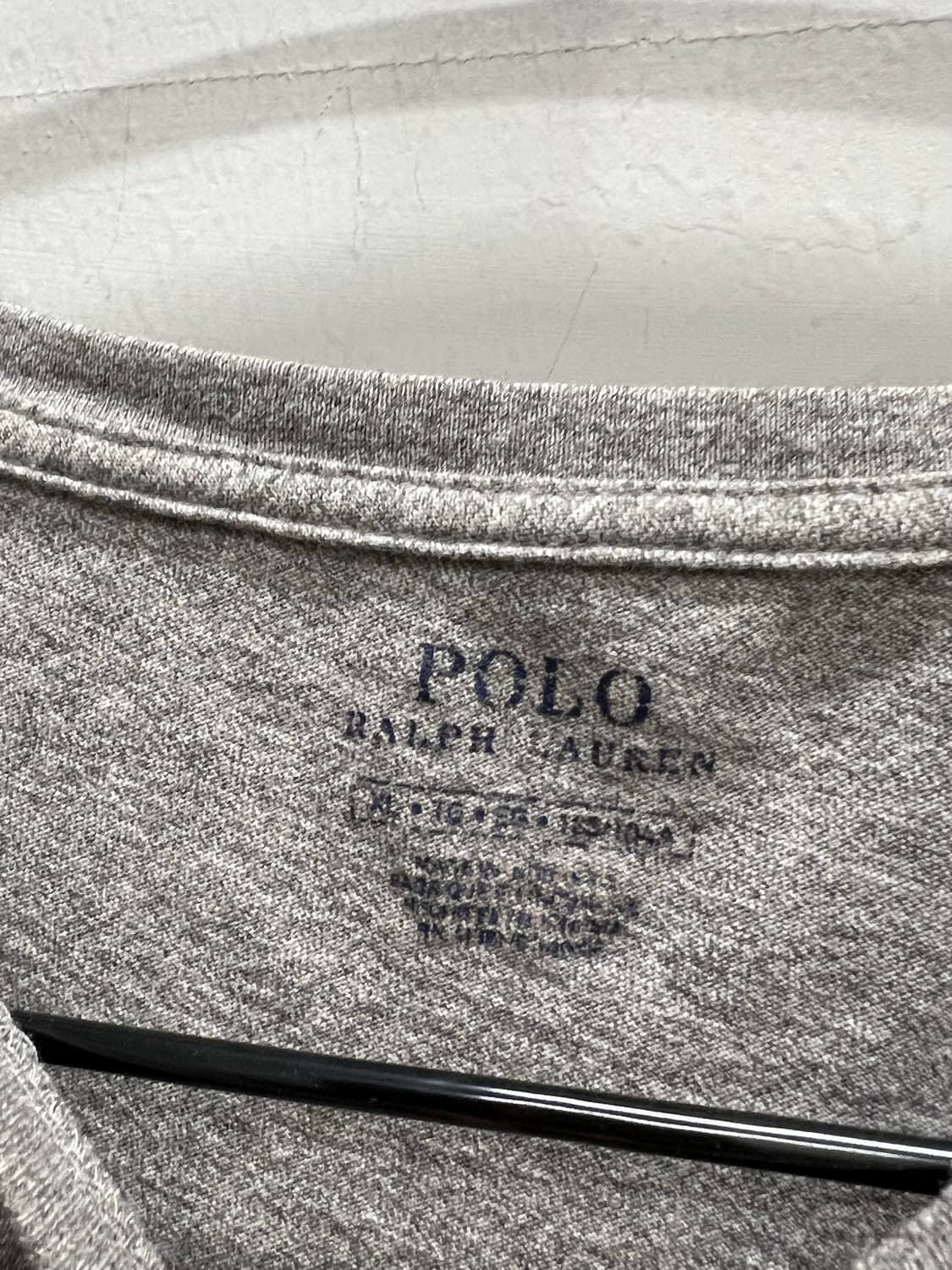 폴로 랄프로렌 롱 슬리브 그레이 상품이미지5