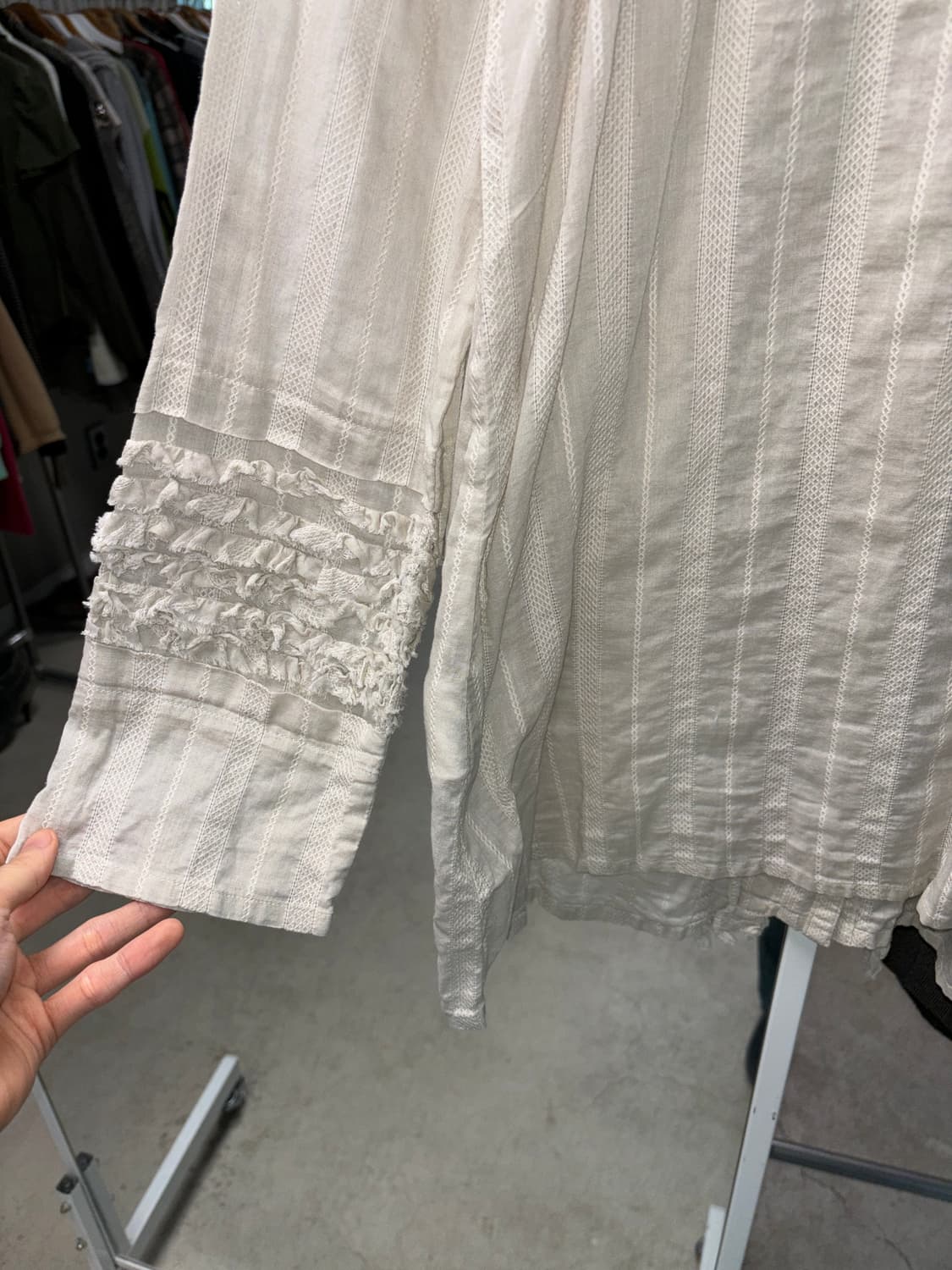 아츠로 타야마 프릴 셔츠 상품이미지4