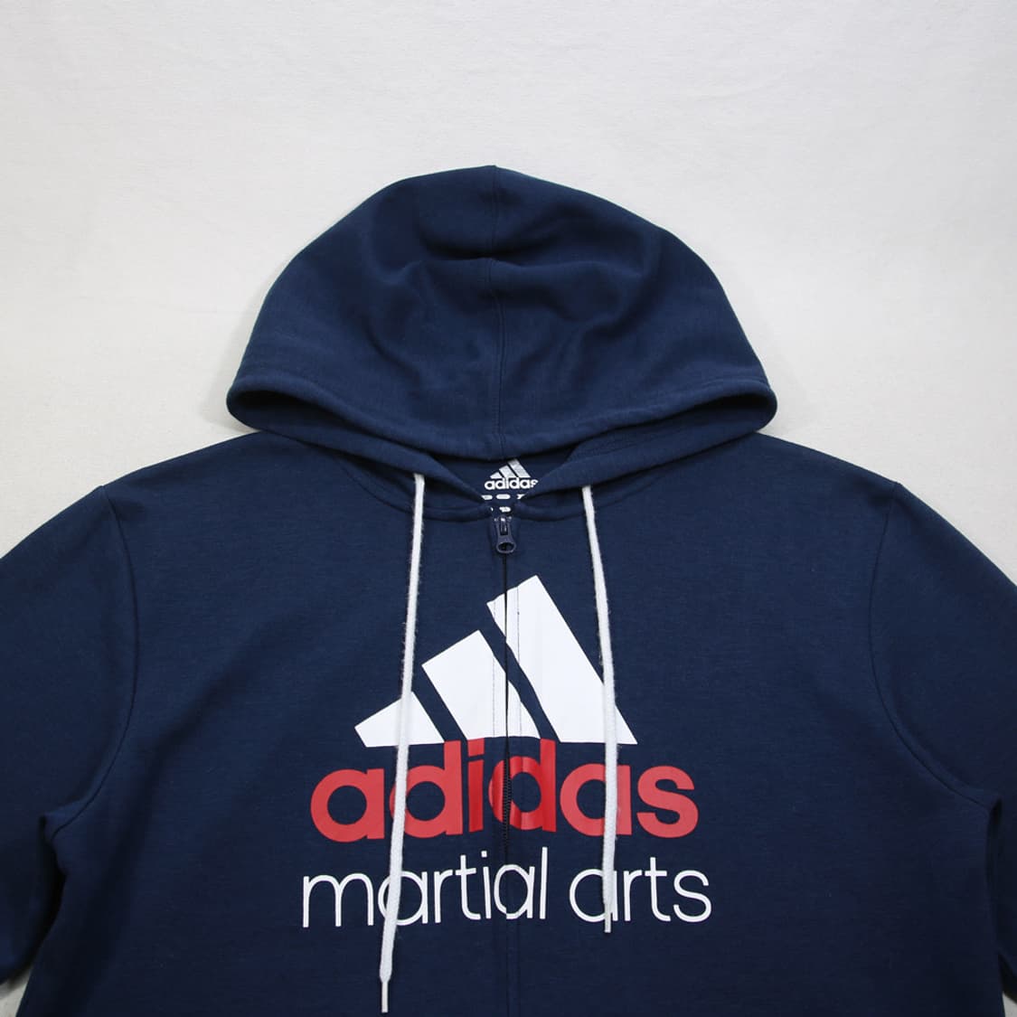 (착용컷) 아디다스 martical arts 스웻 후드 집업 (98) 상품이미지4