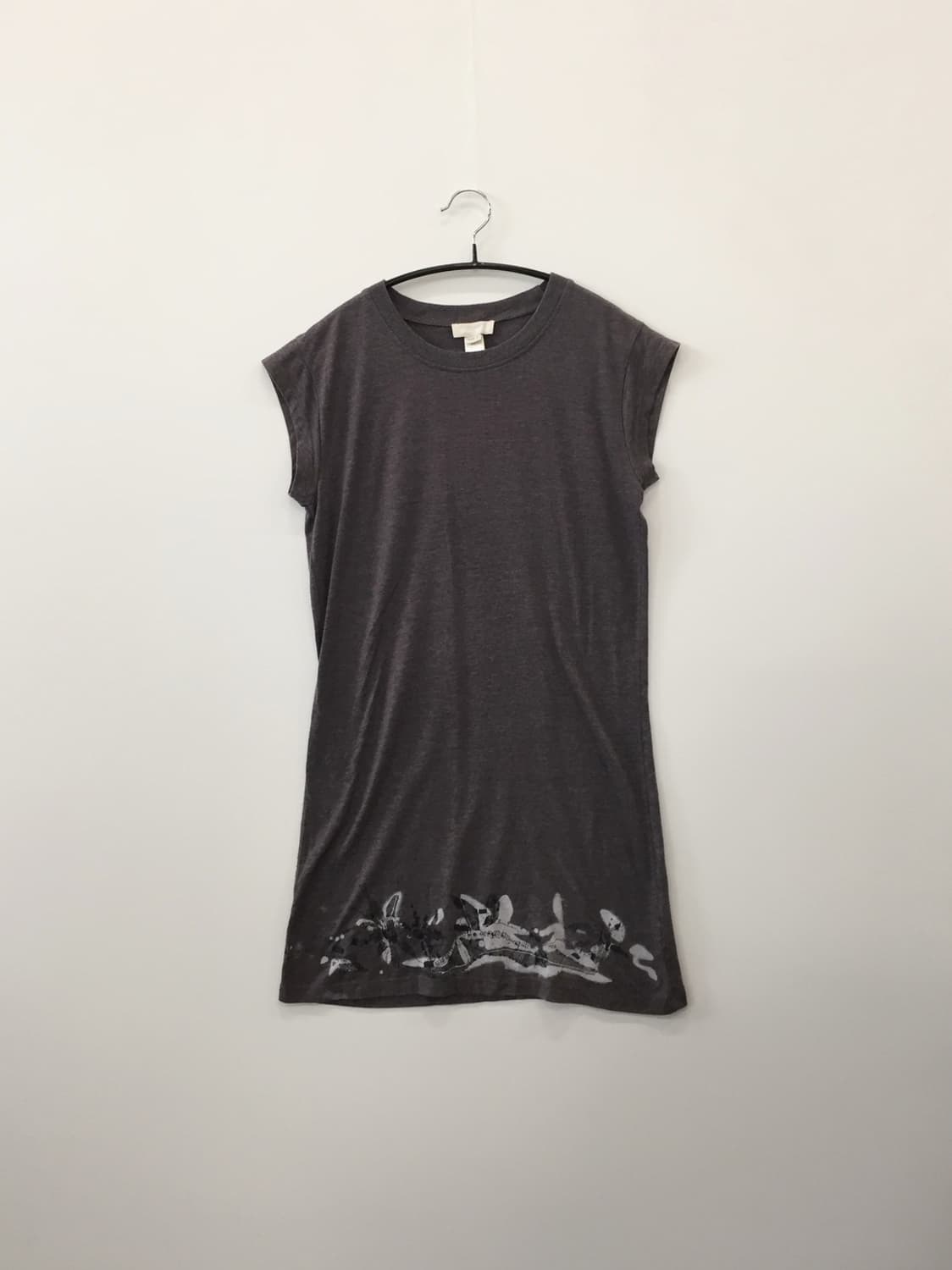 'Diesel' Gray Sleeveless Mini Dress 상품이미지3