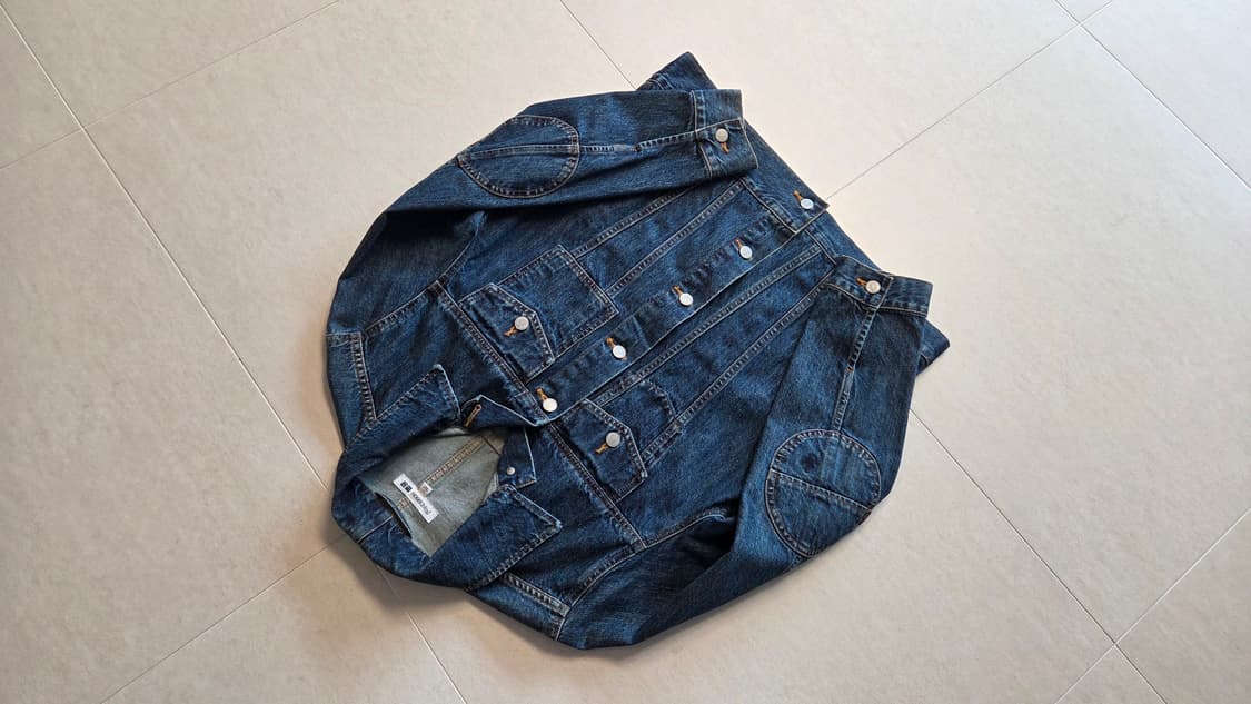 유니클로 x JW 앤더슨 데님 자켓  상품이미지6