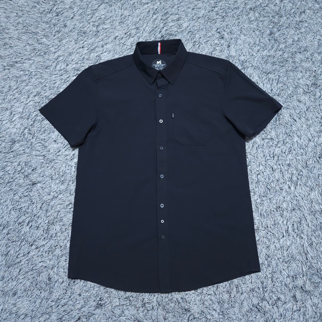 밀레골프)100 남자 쿨원단 반팔셔츠 냉감남방 / 왕눈이샵 상품이미지1