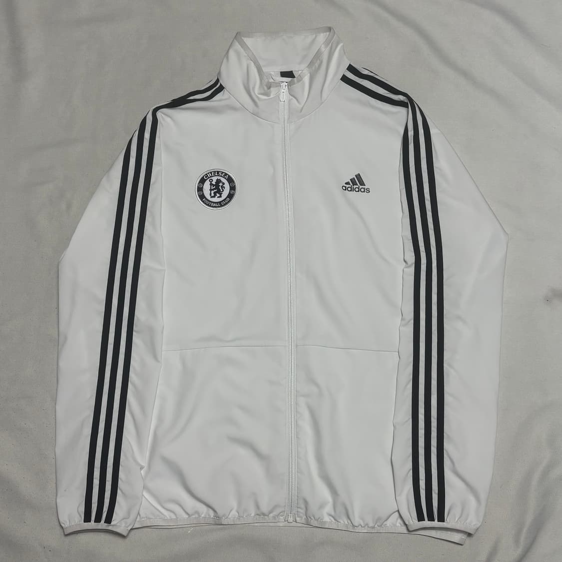 XL 아디다스 첼시 블랙라인 화이트 트랙탑 상품이미지2