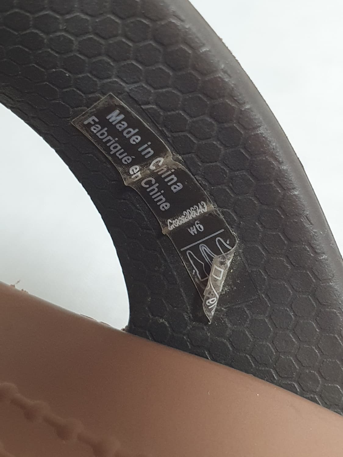 무료배송 230mm 크록스 플립플랍 디아만테 웨지 쪼리 브라운 상품이미지10