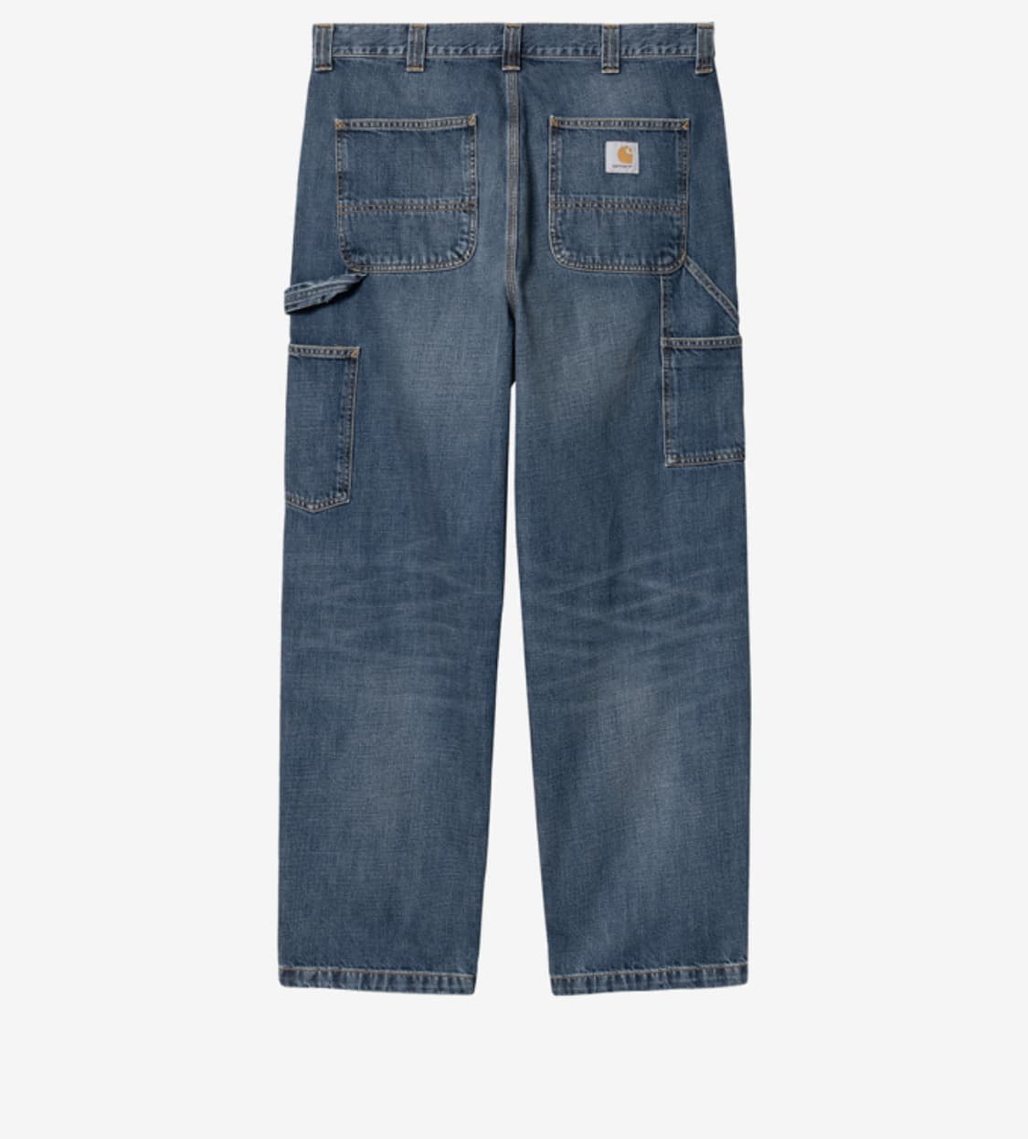 OG 싱글 니 팬츠 카마노 블루 다크 유즈드 워시 S 상품이미지1