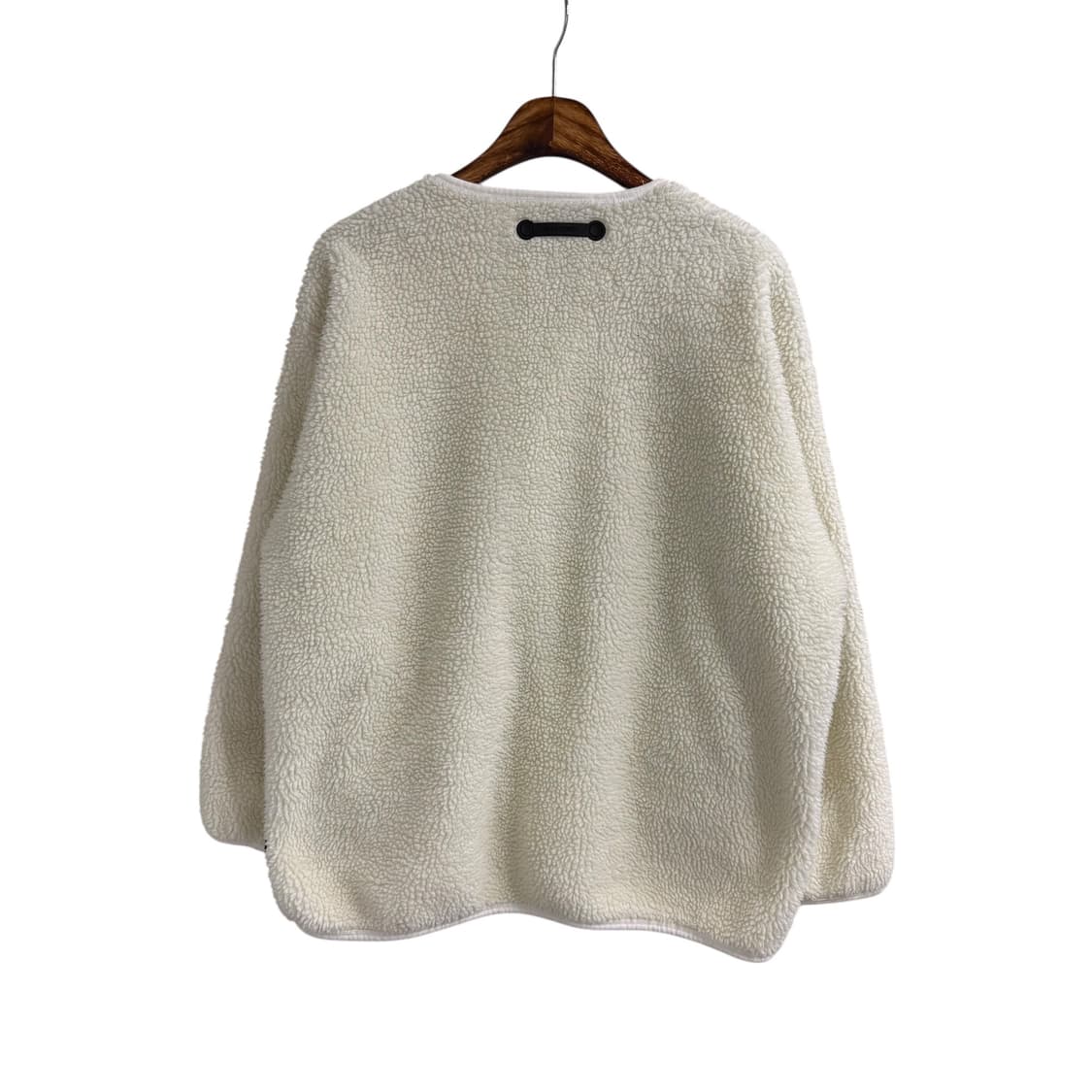 [L] 예일 화이트 뽀글이 플리스 상품이미지4