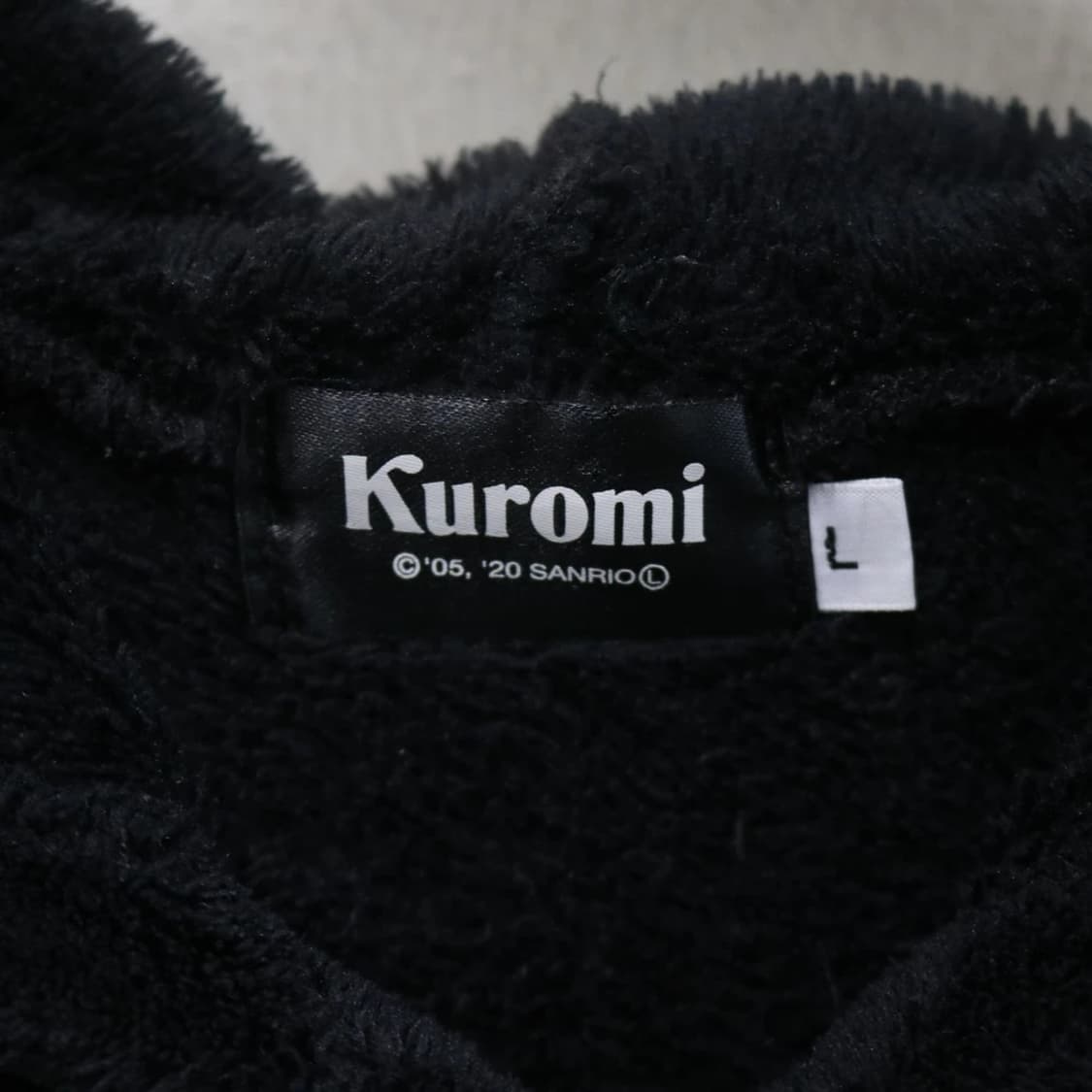 산리오 쿠로미 페이스 후디 자켓 64230 상품이미지7