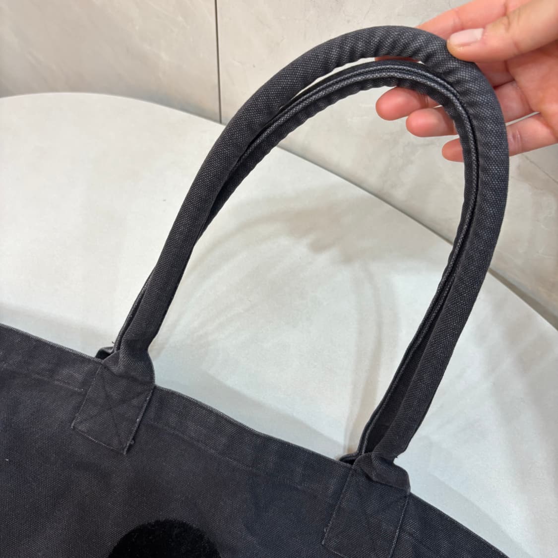 이자벨마랑 Isabel Marant 옌키 블랙 로고 토트백 상품이미지4