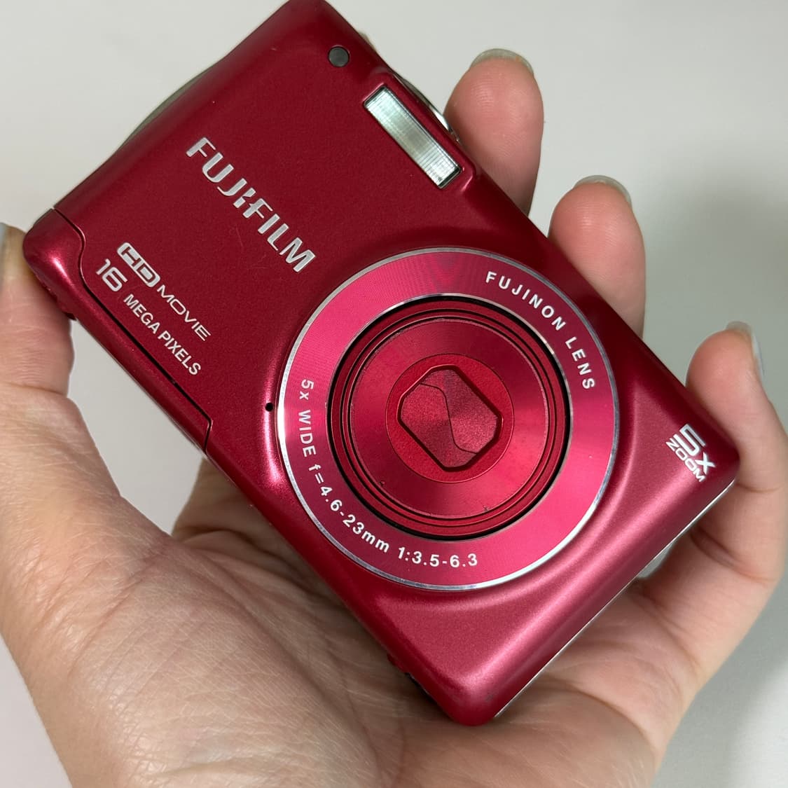 후지필름 파인픽스 jx650 빈티지 디카 디지털카메라 레드 상품이미지2