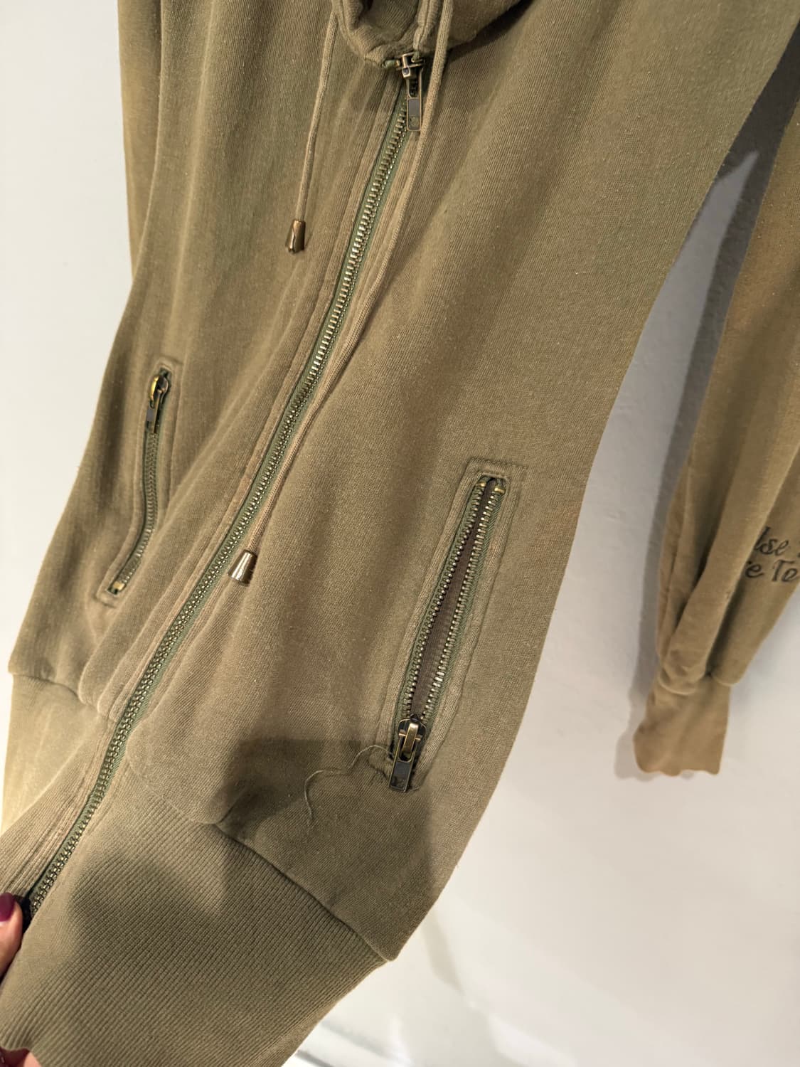 Heaven and Earth wide collar zip-up  상품이미지8