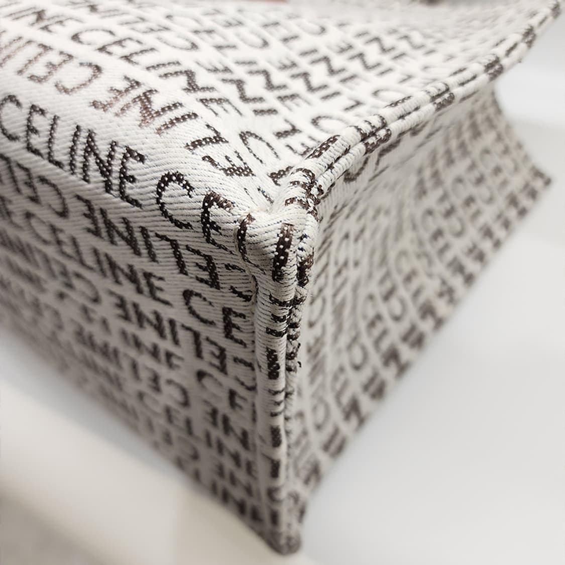 셀린느 196762 올오버 텍스타일 라지 카바스 타이스 내츄럴 탄 상품이미지2