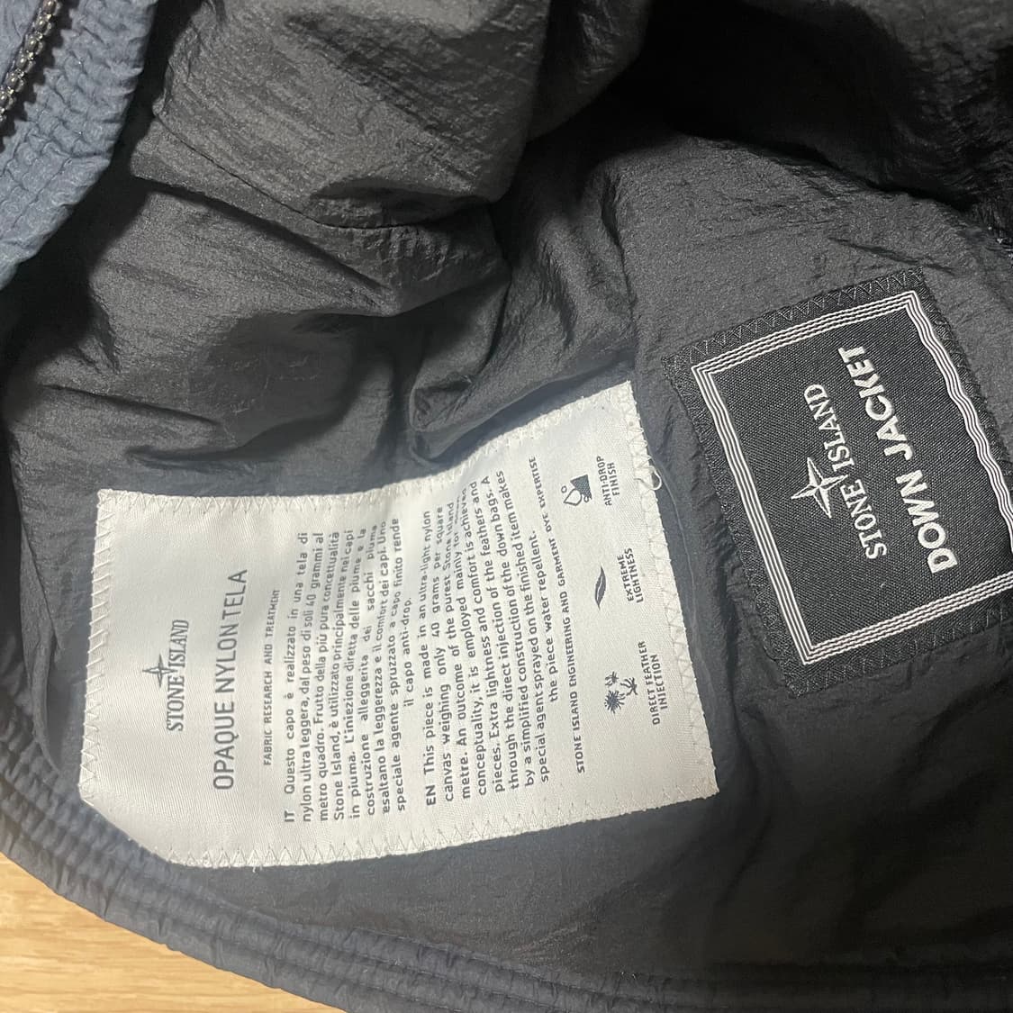 스톤아일랜드 다운 재킷 (패딩) 다크 네이비 상품이미지2