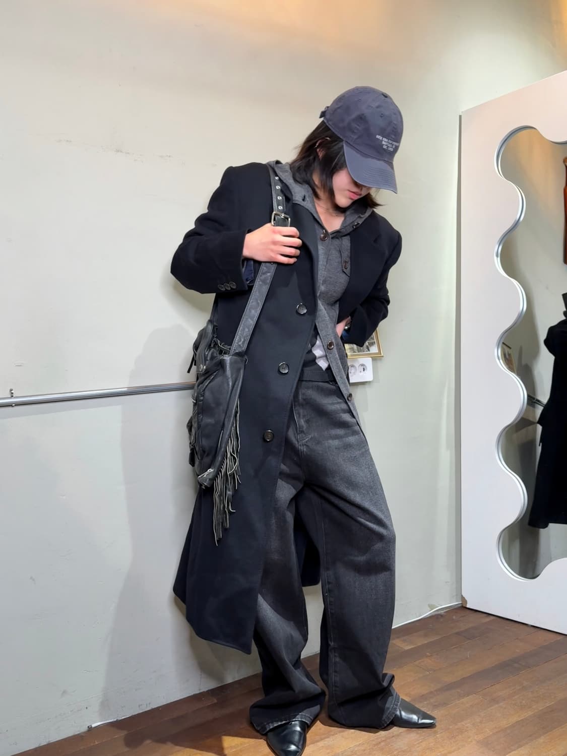 뉴에라 빈티지 네이비 캡  상품이미지4