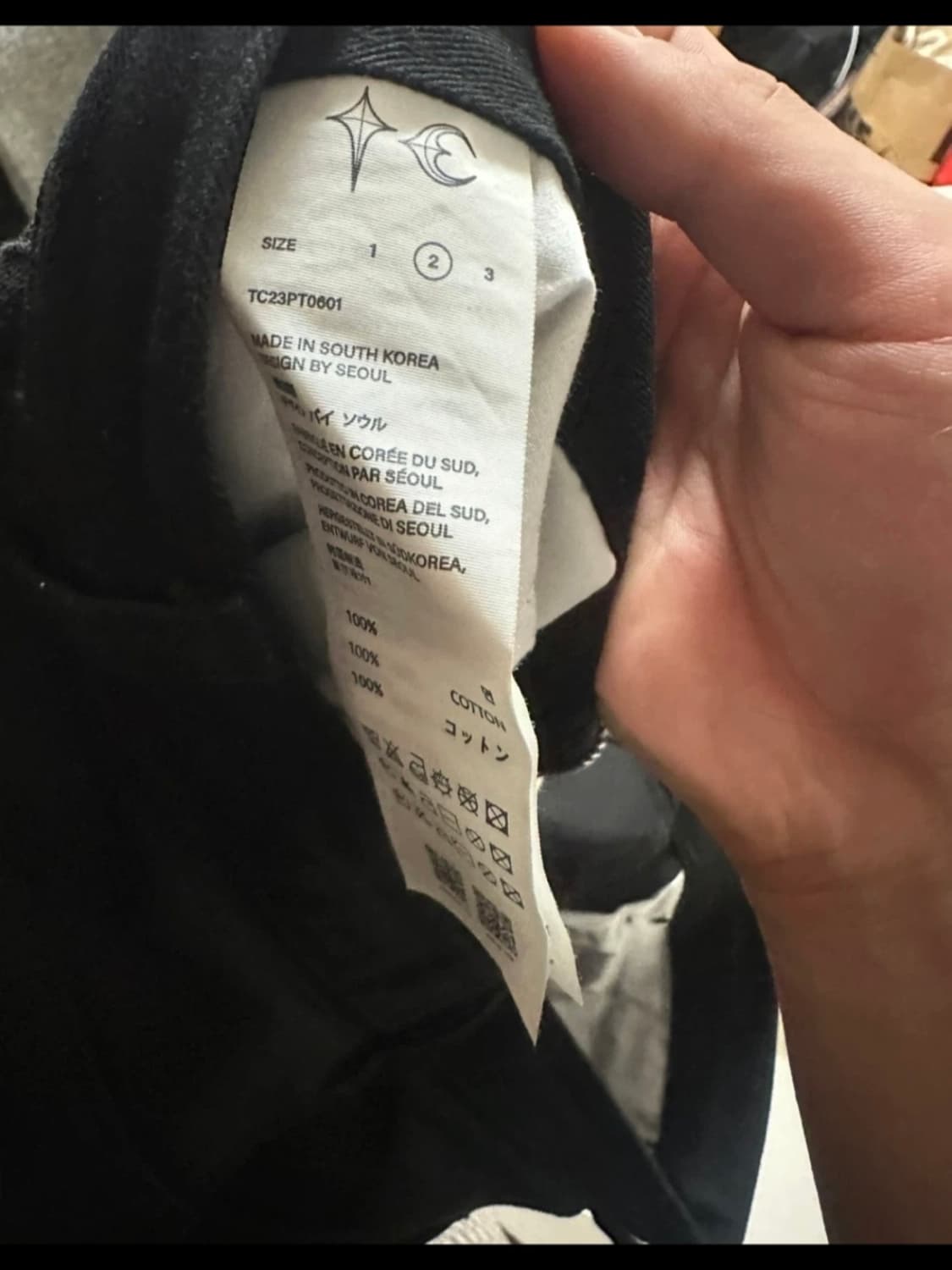 떠그클럽 Thug Pants 블랙 사이즈 2 상품이미지4