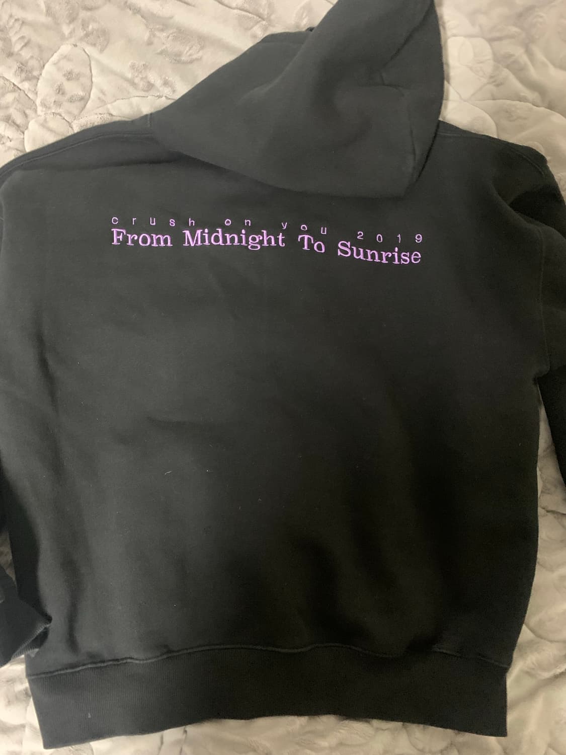 크러쉬 From midnight to sunrise 후드티 (XL) 상품이미지2