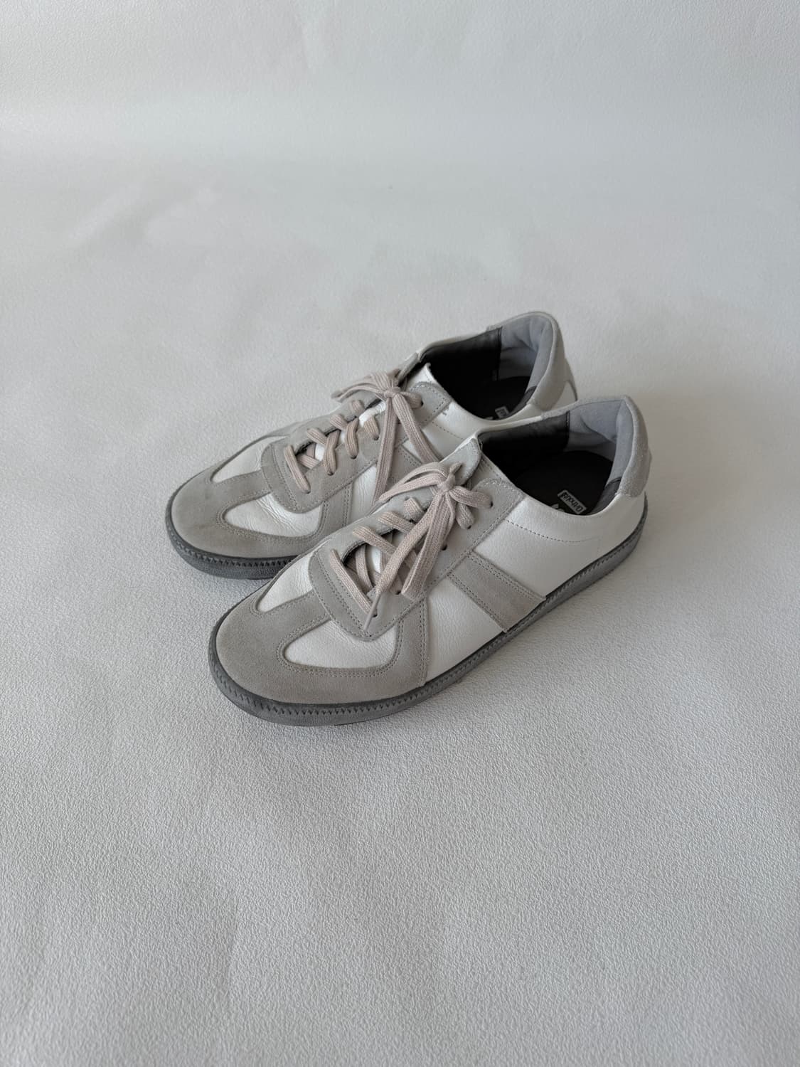 [255]Pre owned 레더 독일군 스니커즈 상품이미지3