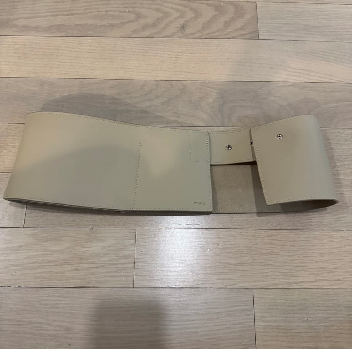 HOWUS 호와스 - 레이어드 소가죽 벨트 상품이미지8