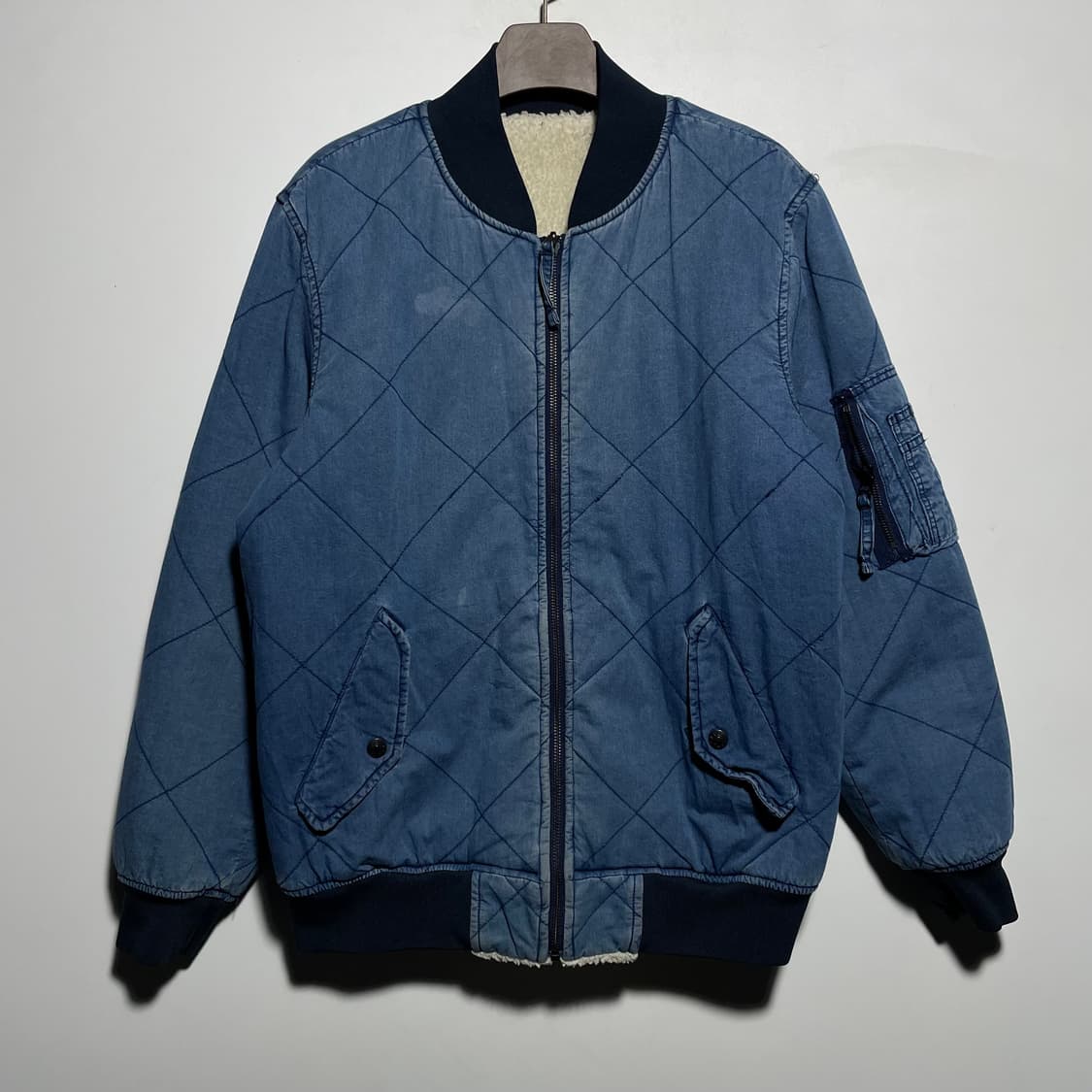 리바이스 리버시블 데님퀼팅 플리스 자켓 상품이미지1