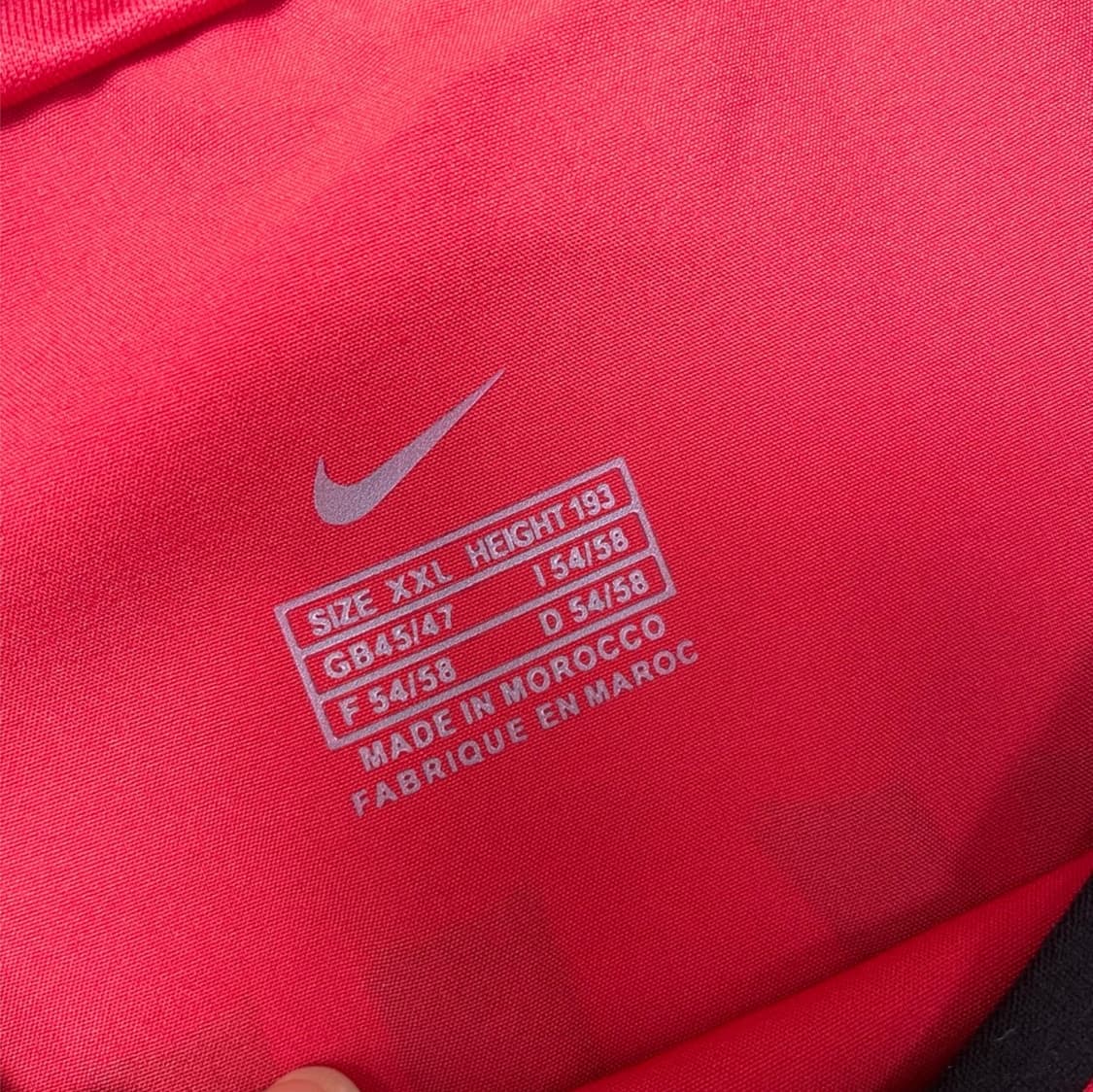 나이키 Nike 맨체스터 유나이티드 02-04 홈 베컴 유니폼 2XL 상품이미지3
