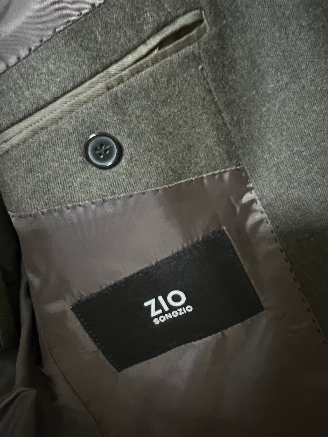 지오송지오/셋업 정장수트 카키/105,82 상품이미지3