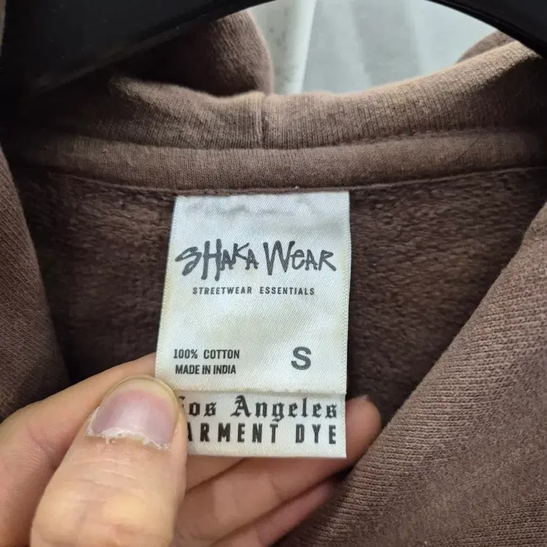 SHAKA WEAR 후드티 브라운 S 상품이미지4