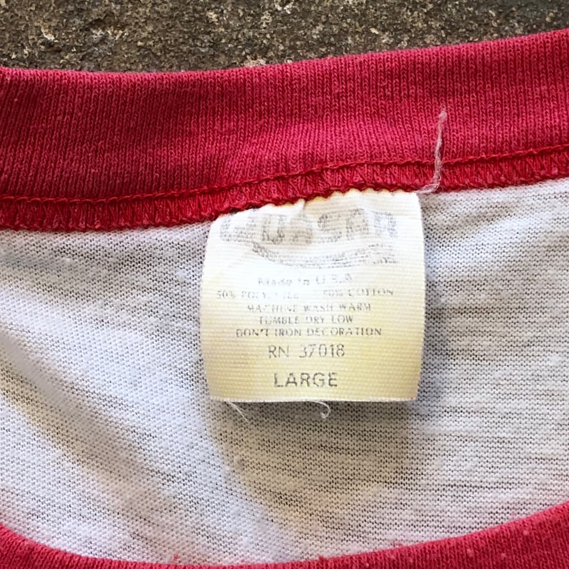 70s~90s Ringer T-shirt-L 상품이미지3
