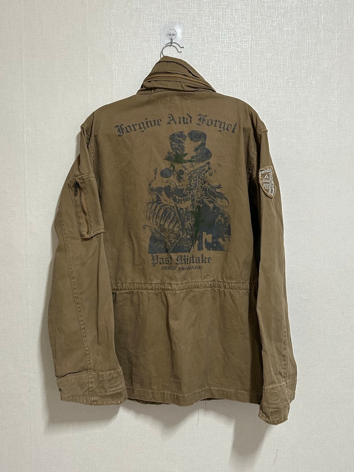 00‘s 밀리터리 스컬 워크자켓 펑크 펑투케 sly깔 상품이미지1