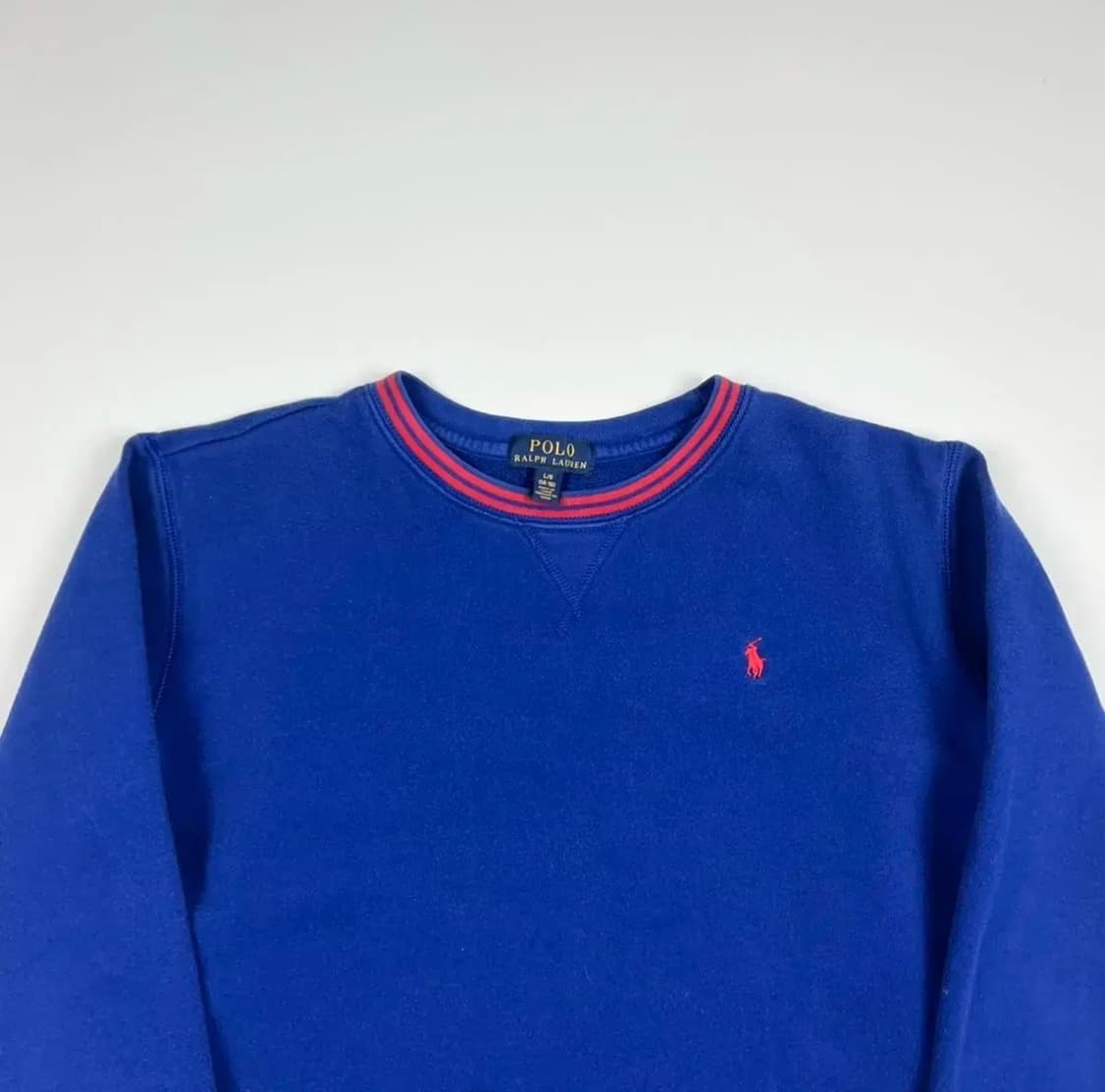폴로 랄프로렌 코발트블루 맨투맨 빈티지 구제 여성 상품이미지1