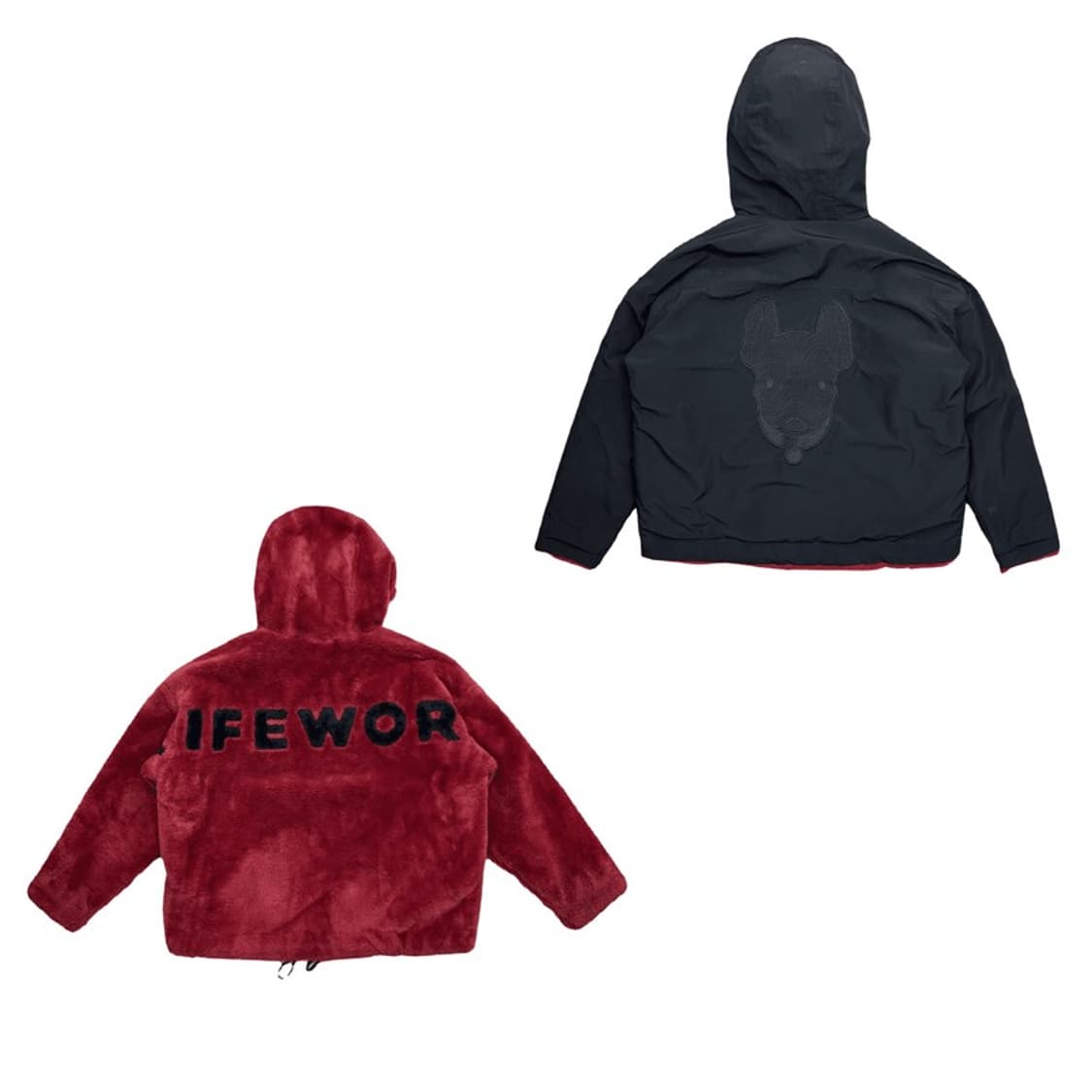 라이프워크 밍스타 리버시블 자켓 레드 S 상품이미지9