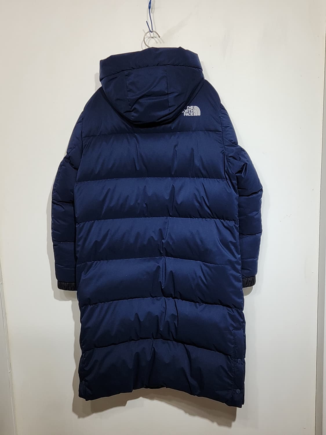 (XL) 노스페이스 오리털 롱패딩 점퍼 네이비 후드 다운코트  상품이미지6