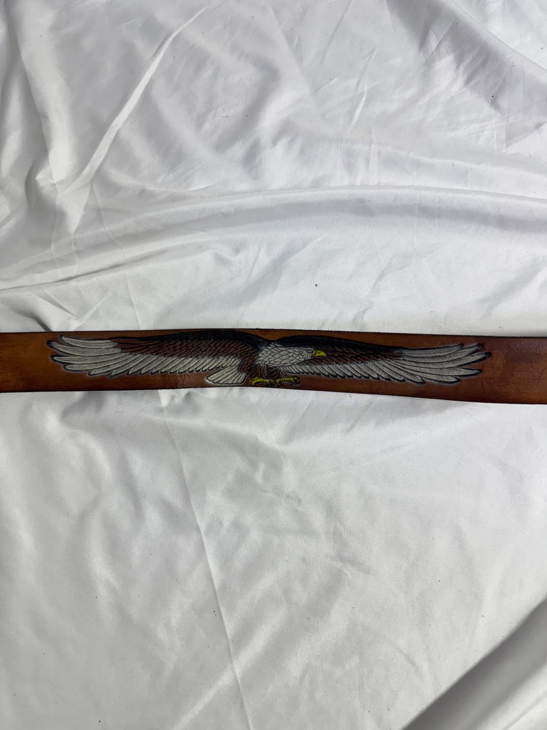 Usa 풀그레인 카우하이드 이글 웨스턴 레더 벨트 상품이미지4