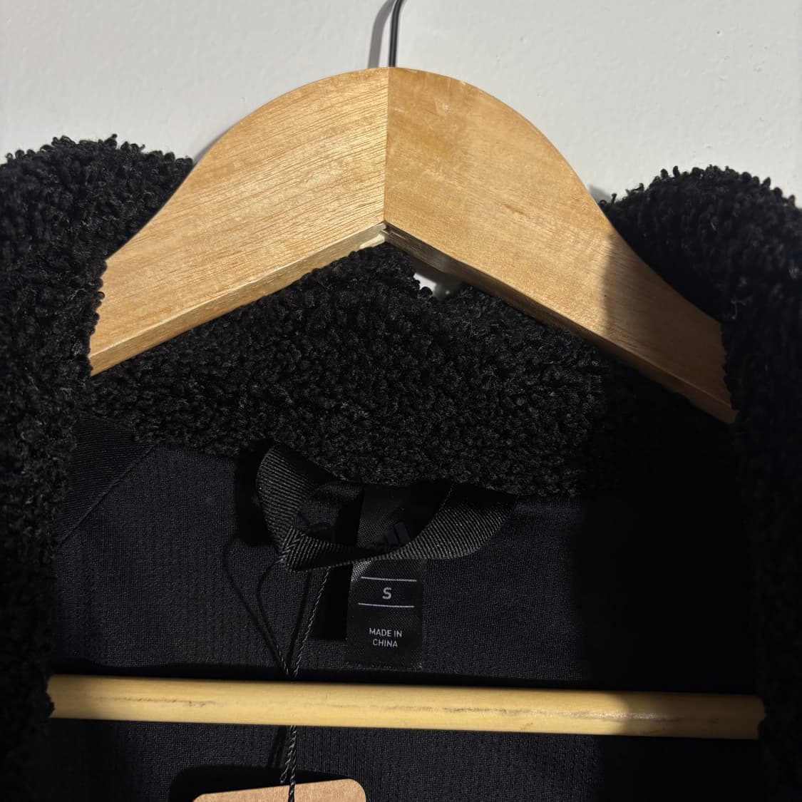 아디다스 빈티지 블랙 보아 플리스 집업 자켓 (무료배송) 상품이미지3