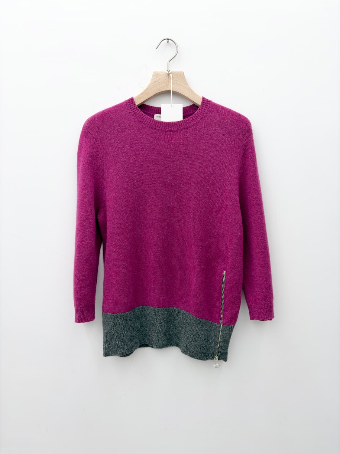 ALPACA WOOL ZIP KNIT 상품이미지1