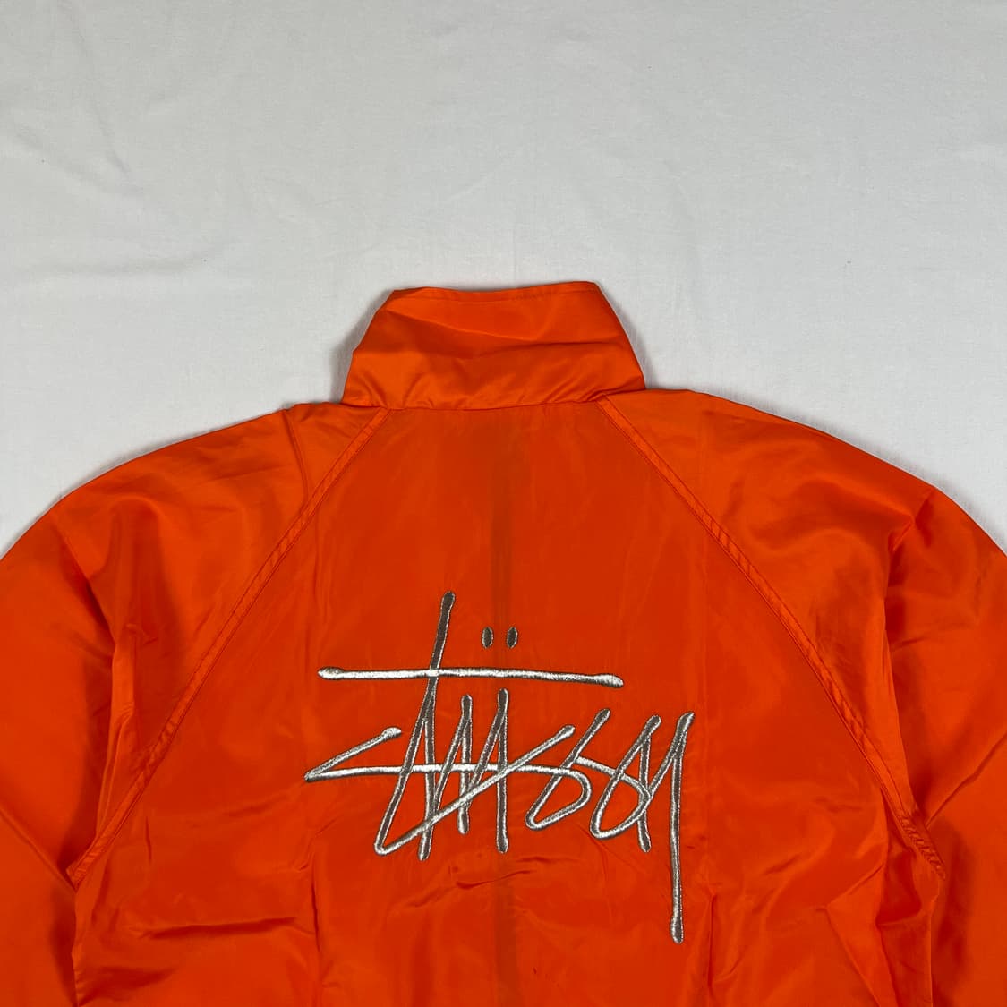 90‘s 스투시 stussy 빅로고 바람막이 자켓 상품이미지8