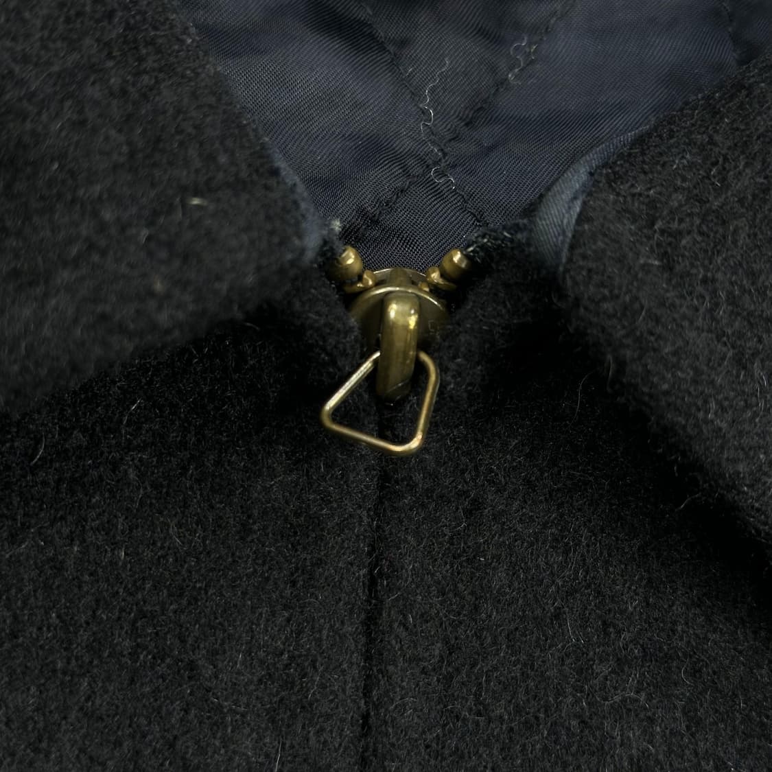 90s 폴로 랄프로렌 울 모직 앨보우 패치 블루종 L 상품이미지5