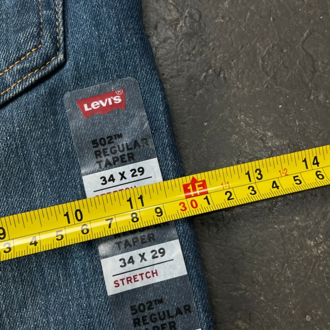 34 리바이스 502 청바지 새상품  상품이미지8